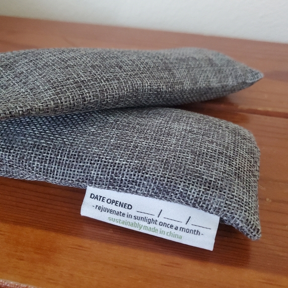 Mini Moso Natural Charcoal Deodorizing Bags 50g 2-pack - Picture 4 of 4